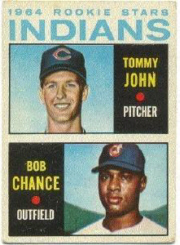 1964 Topps Baseball Cards      146     Rookie Stars-Tommy John RC-Bob Chance RC